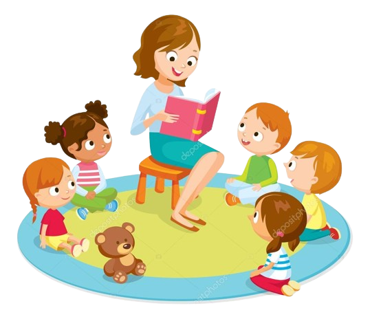 depositphotos_110338866 stock illustration teacher reading for kids removebg preview